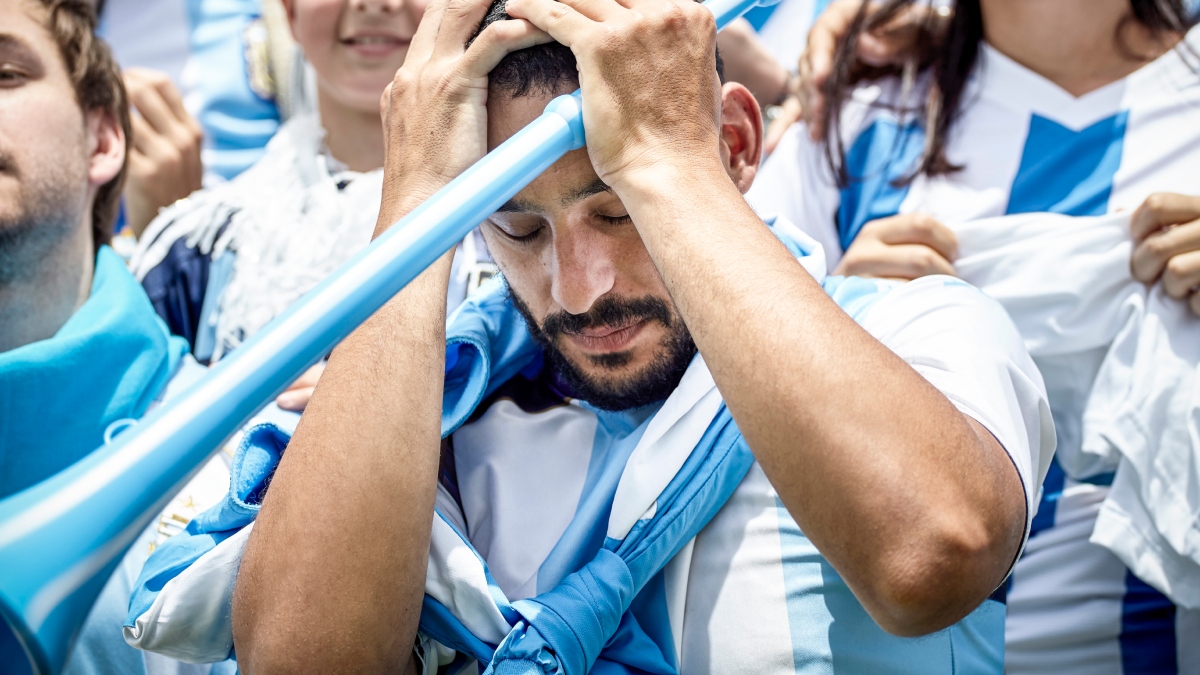 Hincha argentino murió de un infarto tras derrota ante Arabia en Qatar 2022 - foto: imagen de referencia /GettyImages