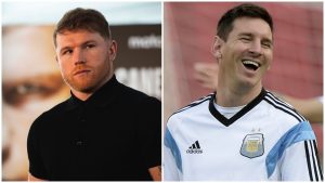 Canelo Álvarez amenazó a Messi _ Foto de referencia_ Getty Images