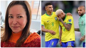 Flavia Dos Santos- Brasil eliminado del Mundial _ Foto_ Instagram y Getty Images