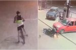Conductor arrolló a ladrón que intentó asaltar a ciclista