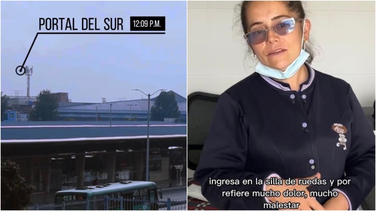 Mujer dio a luz en portal de TransMilenio
