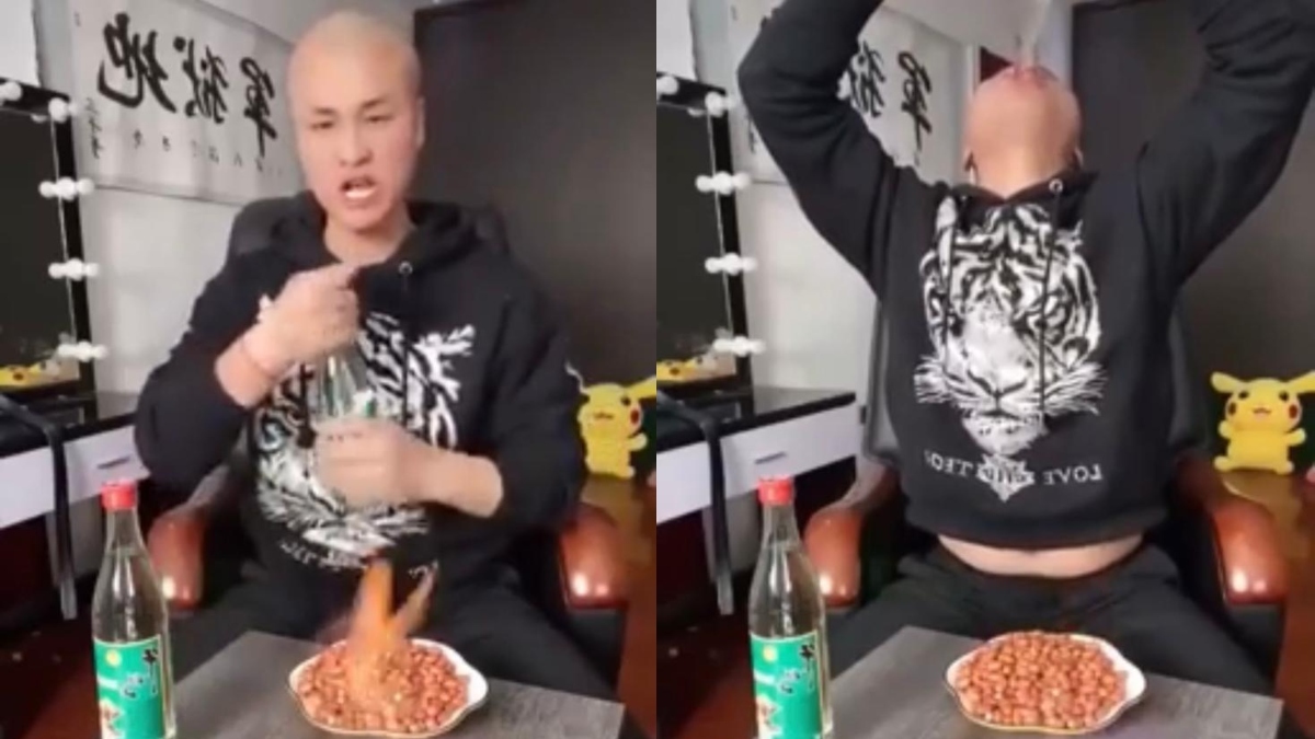 Murió influencer chino reto