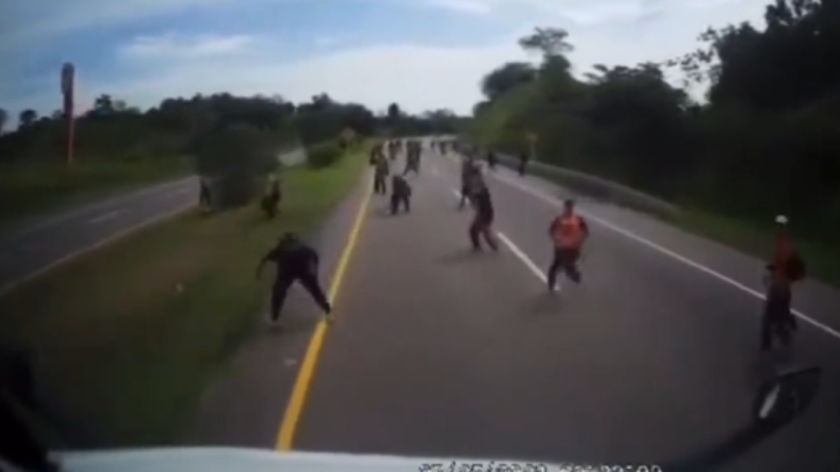 Foto: captura video Twitter @dona_pily2