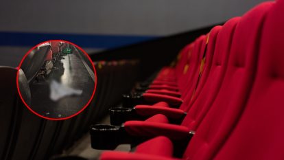 Buscan a mujer que dejó ropa interior en sala de cine.