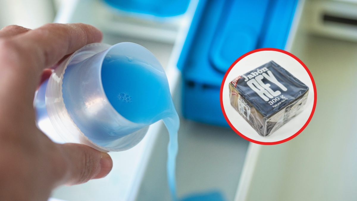 Receta para hacer detergente líquido con jabón Rey (Foto vía Getty Images)
