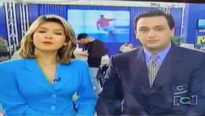 Vicky Dávila y Jorge Alfredo en Noticias RCN
