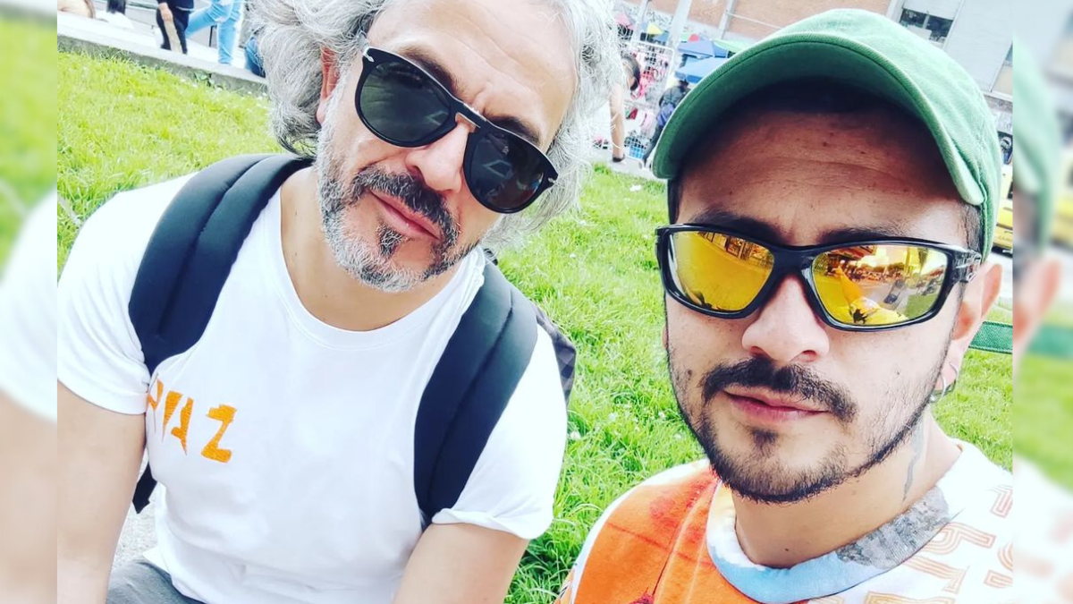 Juan Daniel Oviedo con su pareja (Instagram: @altarboyzx)
