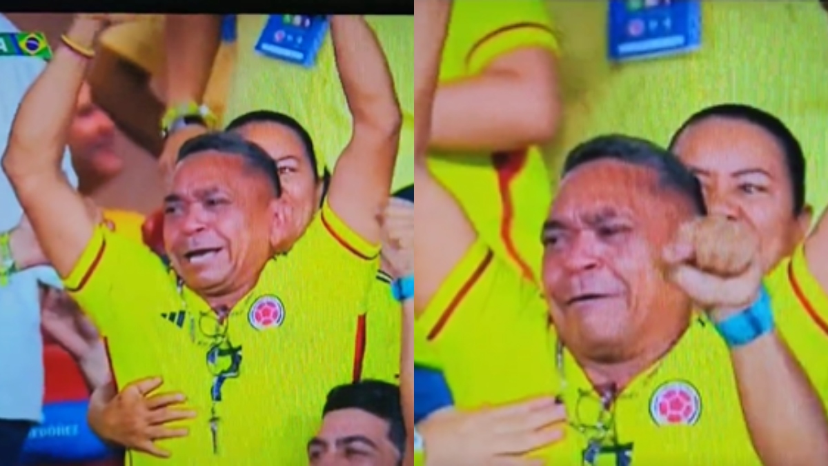 La tierna reacción del papá de Luis Díaz por goles de su hijo ante Brasil