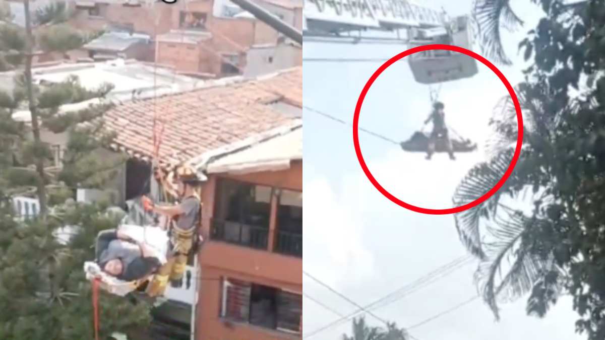 Foto: captura video X denuncias Antioquia