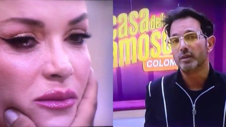 Alejandro Estrada en la casa de los famosos enfrentó a Nataly Umaña y Melfi
