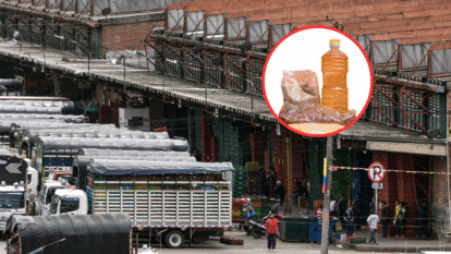 Central de Corabastos y de fondo aceite y granos (Fotos vía Getty Images)