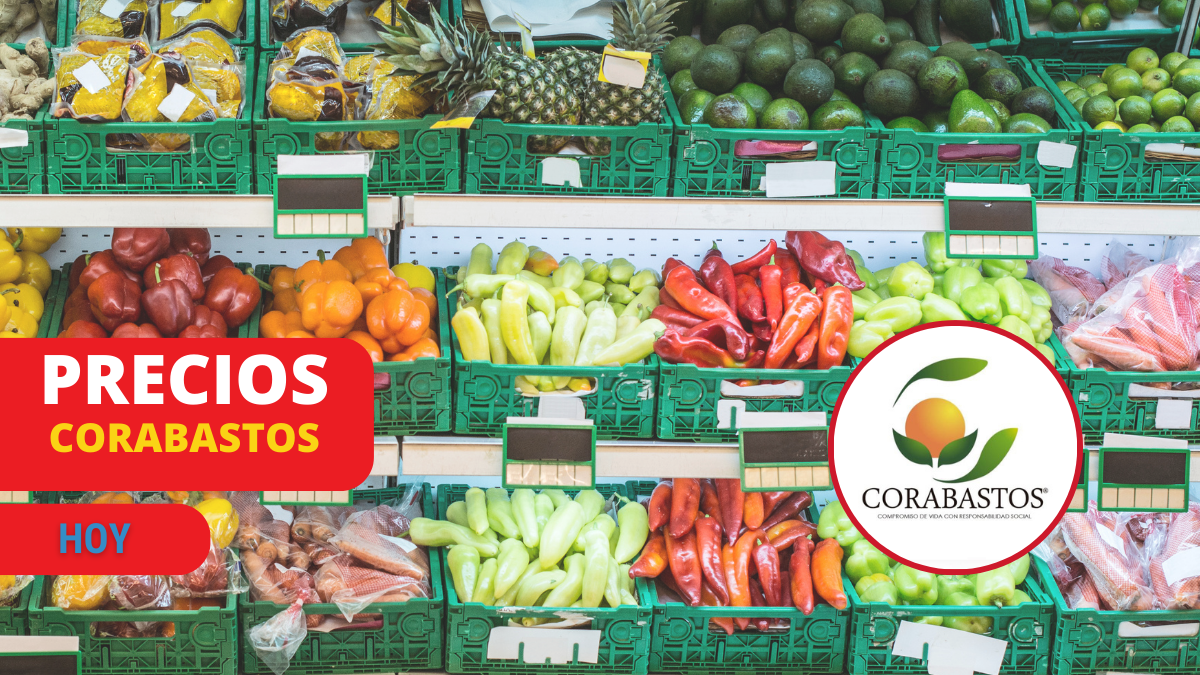 Fluctuación de precios de los alimentos en Corabastos (Fotos vía Getty Images y logo Corabastos