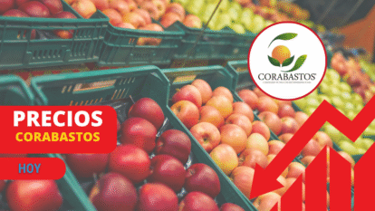 Fluctuación de precios en Corabastos (Fotos vía Getty Images y logo Corabastos)