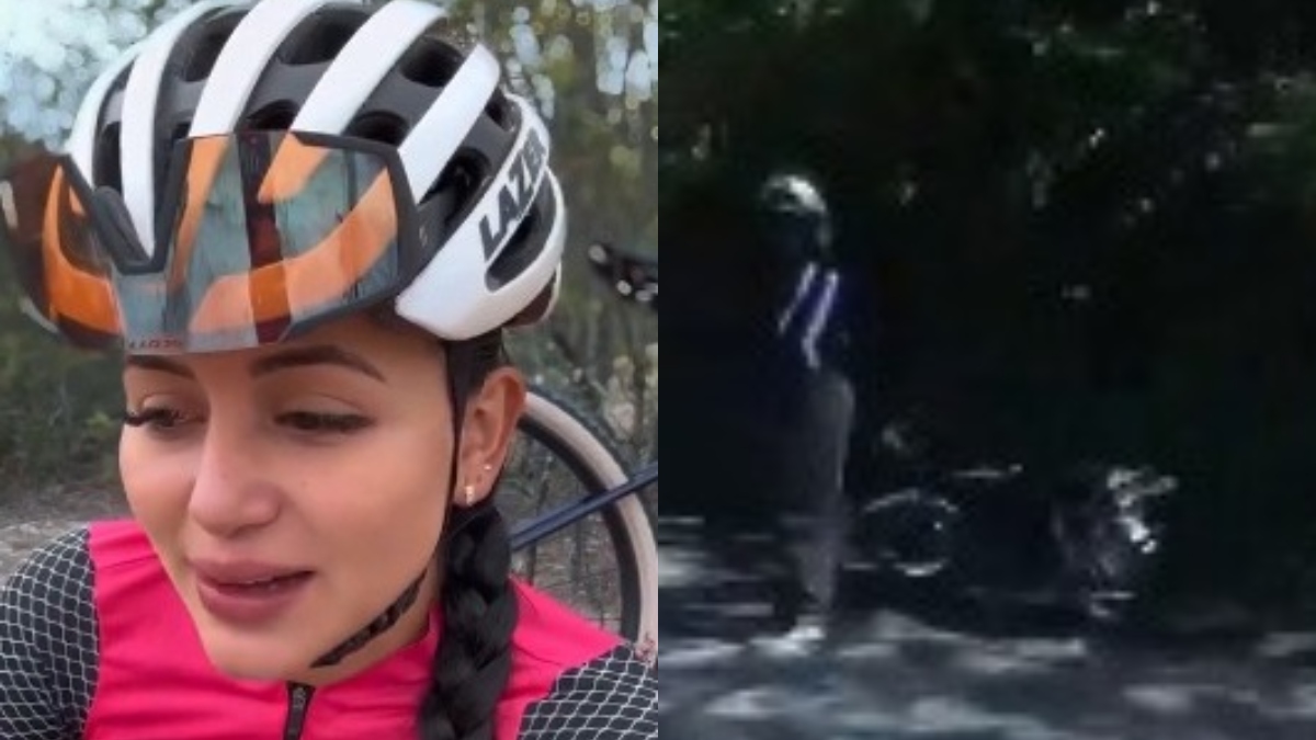 Ciclista fue acosada por un hombre en plena vía: “No podía ir más rápido"