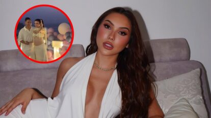 Así celebró Aida Victoria la revelación de género de su bebé; fiesta tuvo tremendo error