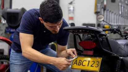 Matrícula motos nuevas