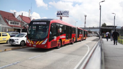 Cierre estación TransMilenio