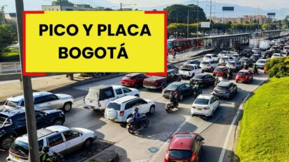 Así será el pico y placa regional en Bogotá para este lunes 24 de marzo