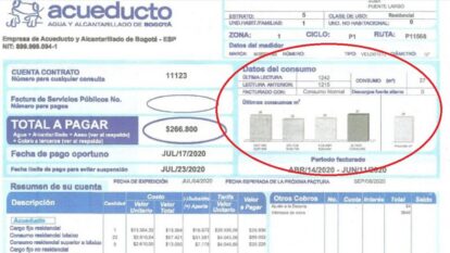 ¡Pilas! Estos son los cambios que se vienen en el recibo del agua; así puede leerlo