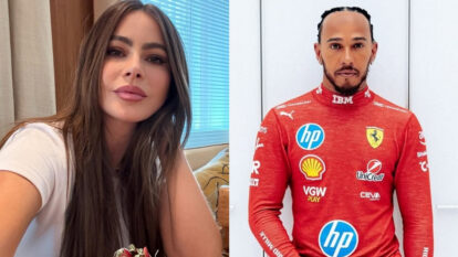 Sofía Vergara Lewis Hamilton
