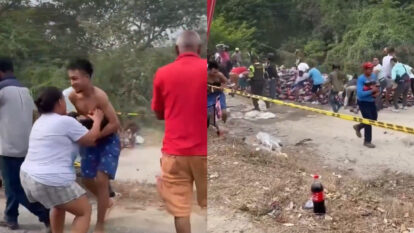 Saqueo camión Ciénaga