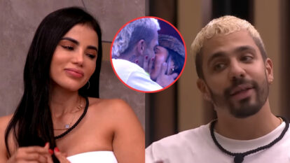 Beso Karina y Altafulla