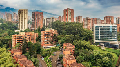 Arbolado urbano Medellín