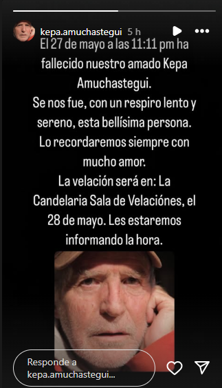 Historia Kepa Amuchastegui