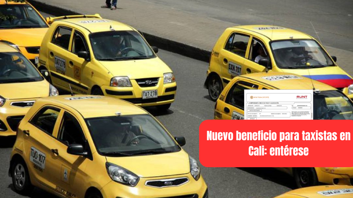 Taxistas y una referencia a la planilla de viaje ocasional | Fotos: Caracol Radio y RUNT.