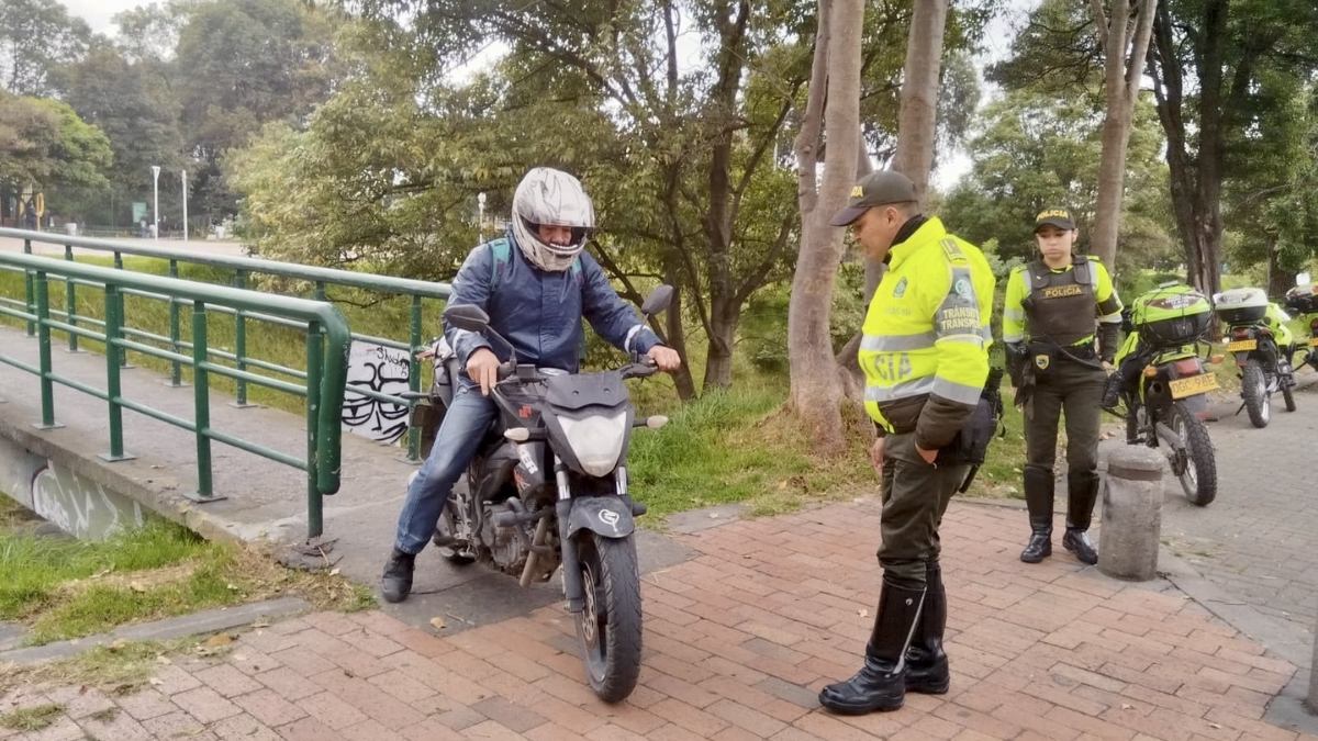 Multa motos Colombia