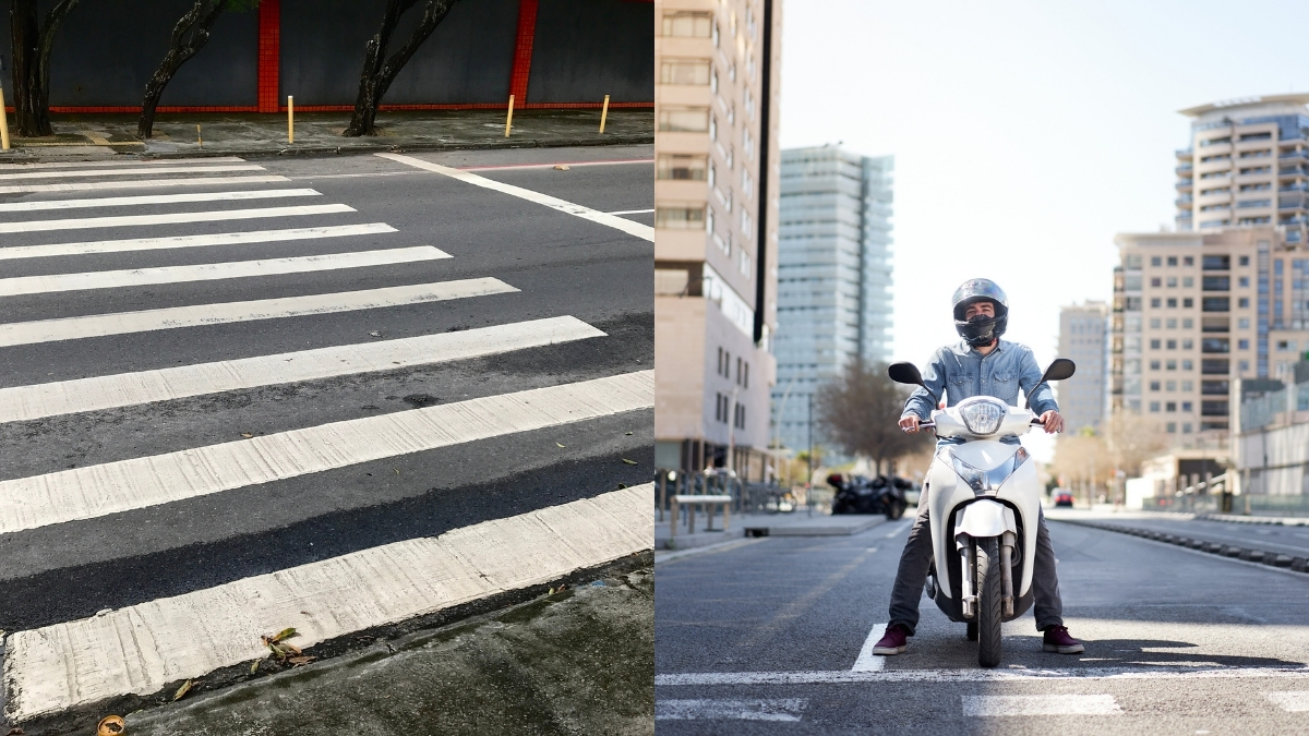 Multa cebra peatonal