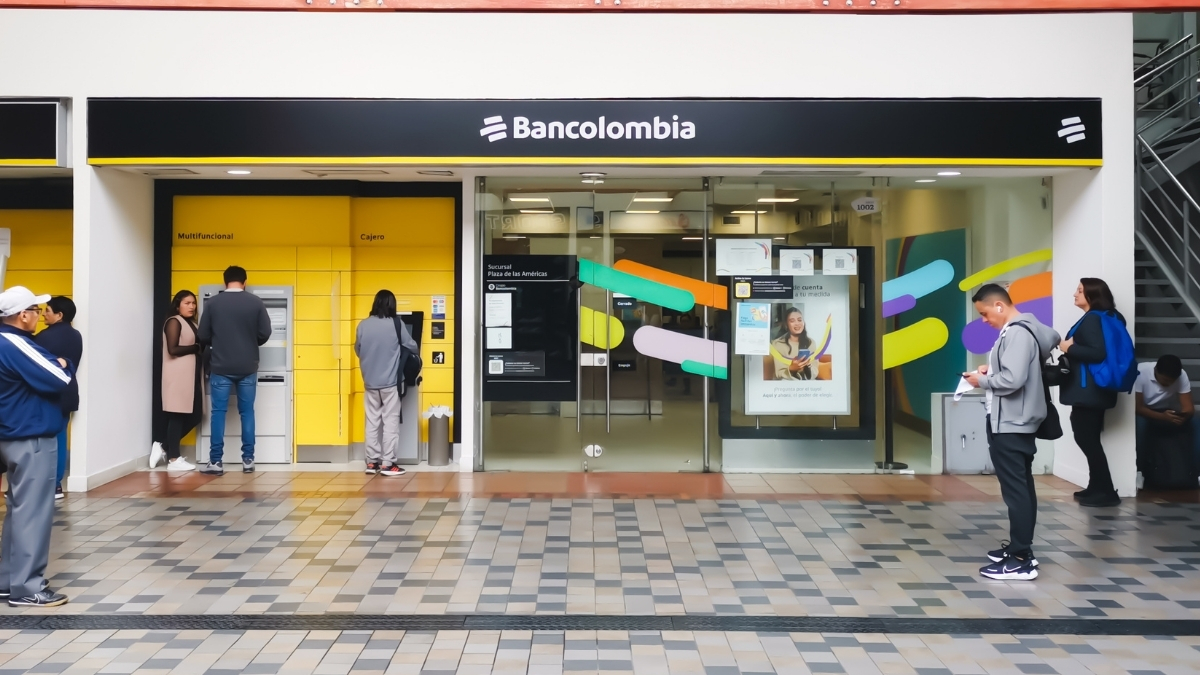 Bancolombia caída