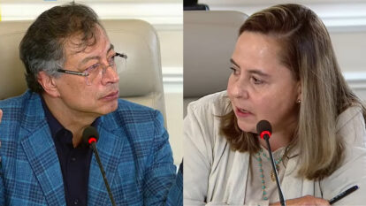 Discusión Petro - Rivas