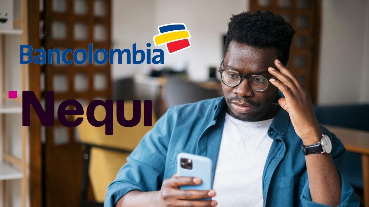 Caída Nequi y Bancolombia