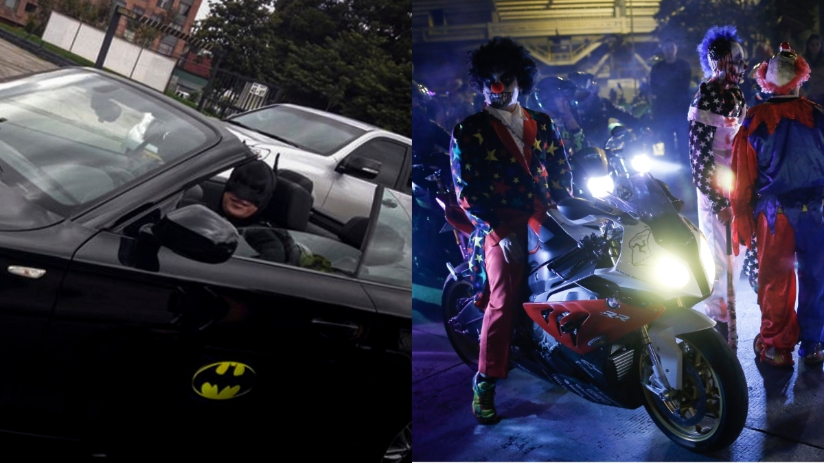 Disfraz moto y carro