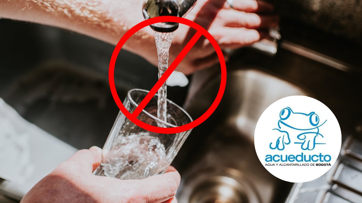 Cortes de agua en Bogotá (créditos: GettyImages y Acueducto de Bogotá)