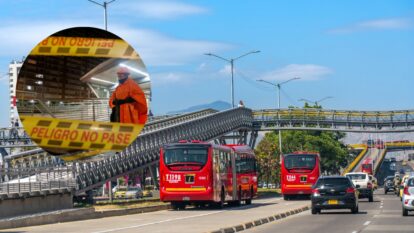 Cierre de TransMilenio (créditos: GettyImages)