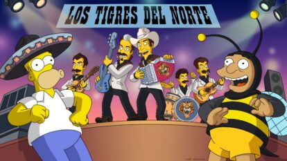 Los Tigres del Norte en Los Simpsons