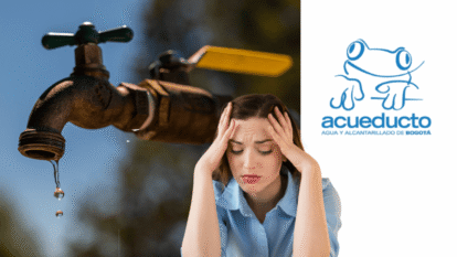 Cortes de agua en Bogotá