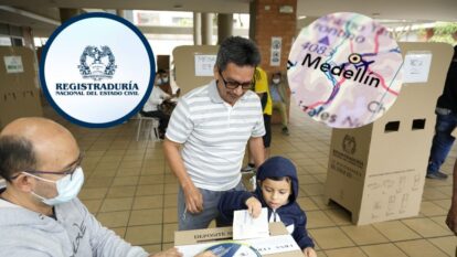 Consulta puesto votación Medellín
