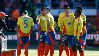 Dinámica partido selección Colombia