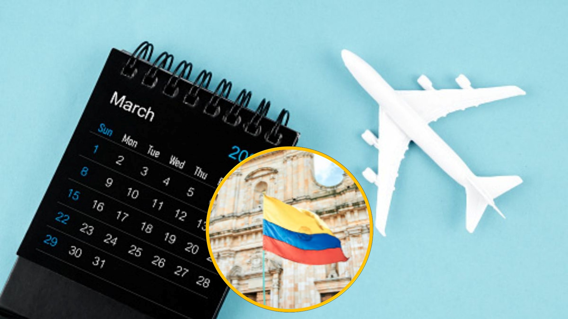 Puente festivo en Colombia