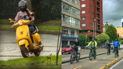 Motos eléctricas ciclorruta