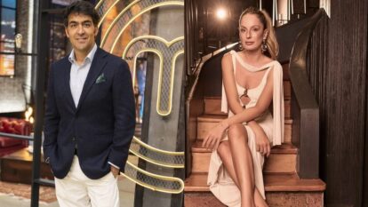 Christopher Carpentier y Claudia Bahamón