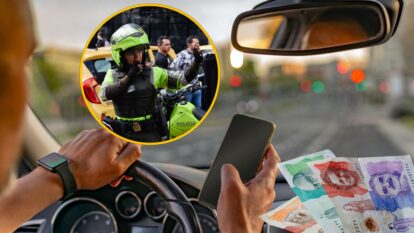 Comparendo por utilizar el celular