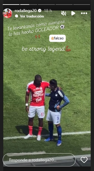 Crédito: Instagram Hugo Rodallega