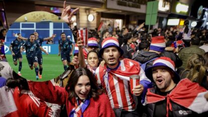 Celebración Paraguay Mundial