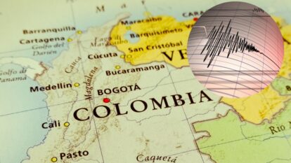 Zonas vulnerables sismo Colombia