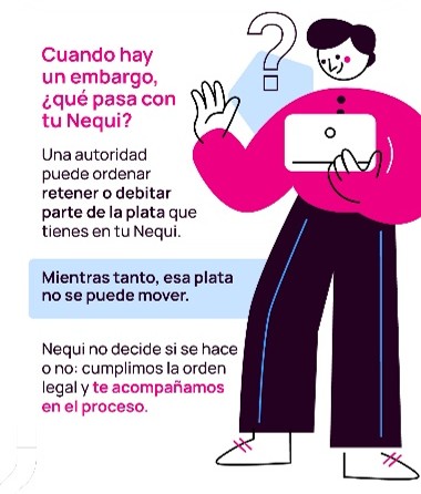 Embargar cuenta Nequi