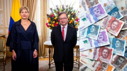 Sueldo primera dama Colombia